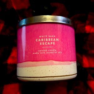 Caribbean Escape 3 wick candle bath and body works
